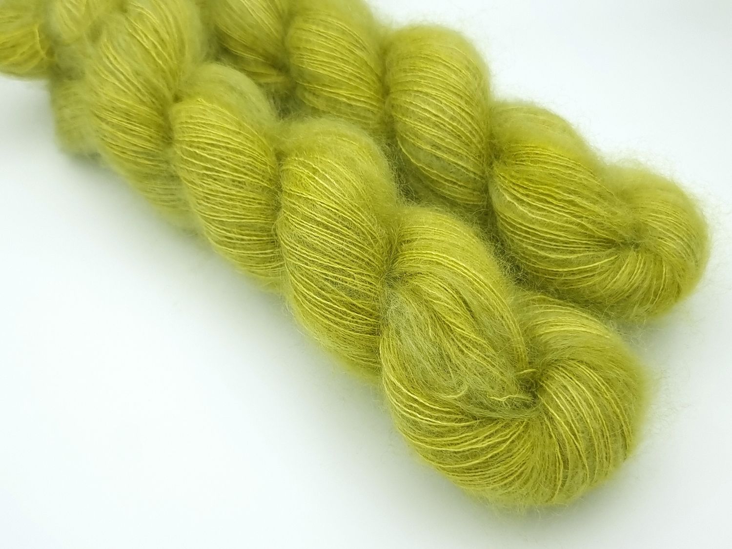 Tea Green Mohair