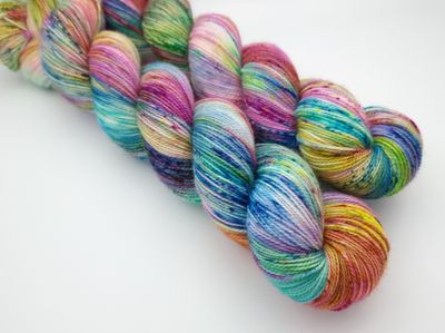 Bejeweled Glitter Sock (Silver)