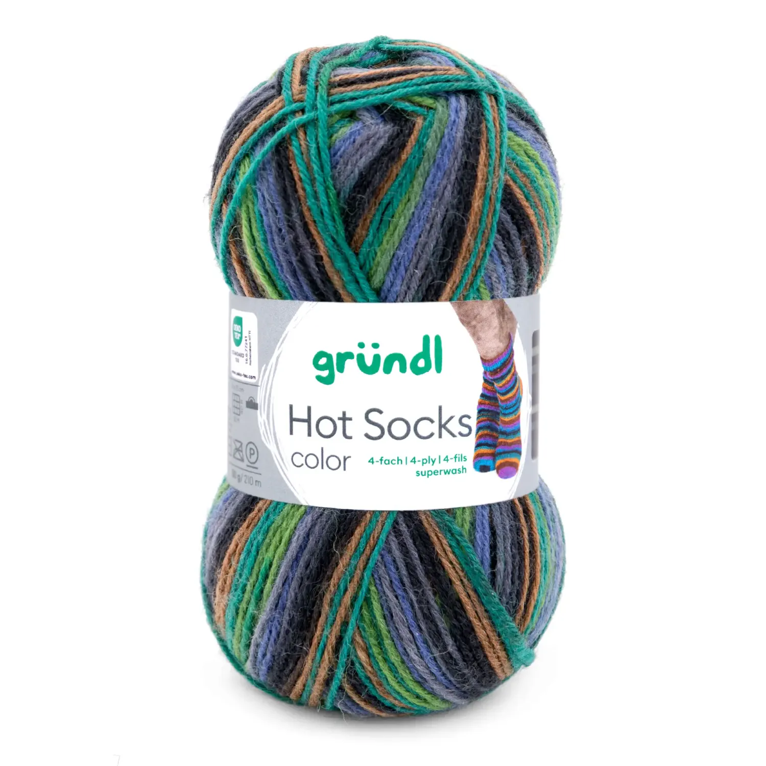 Gründl Hot Socks Color #405 (50g/210m)