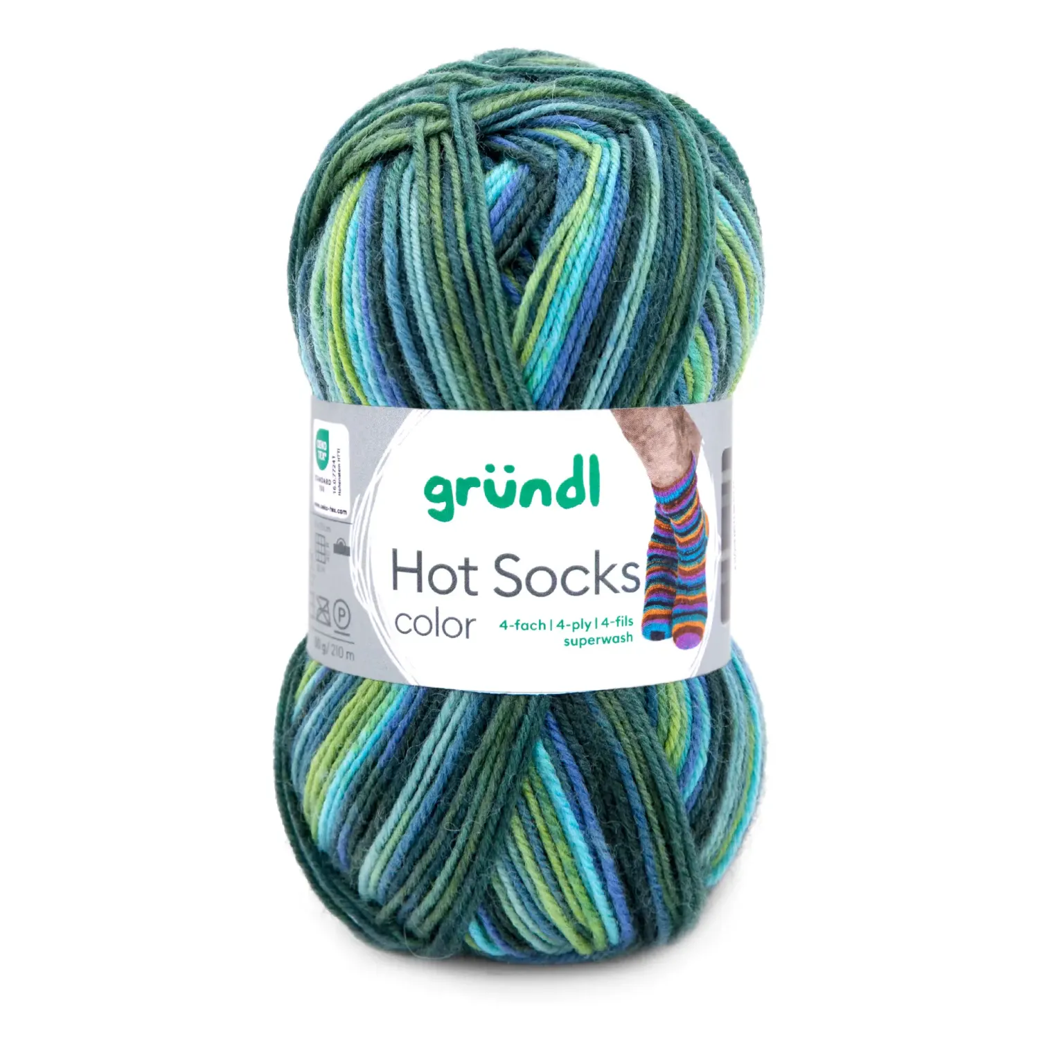 Gründl Hot Socks Color #404 (50g/210m)