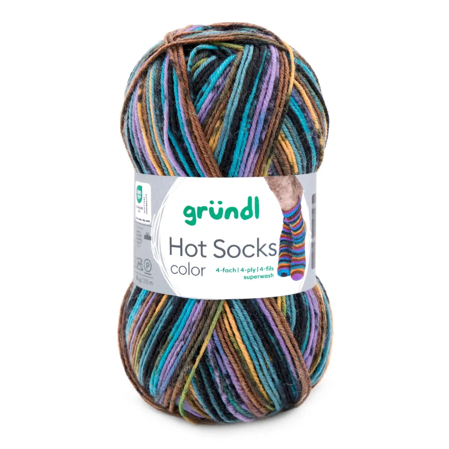 Gründl Hot Socks Color #409 (50g/210m)