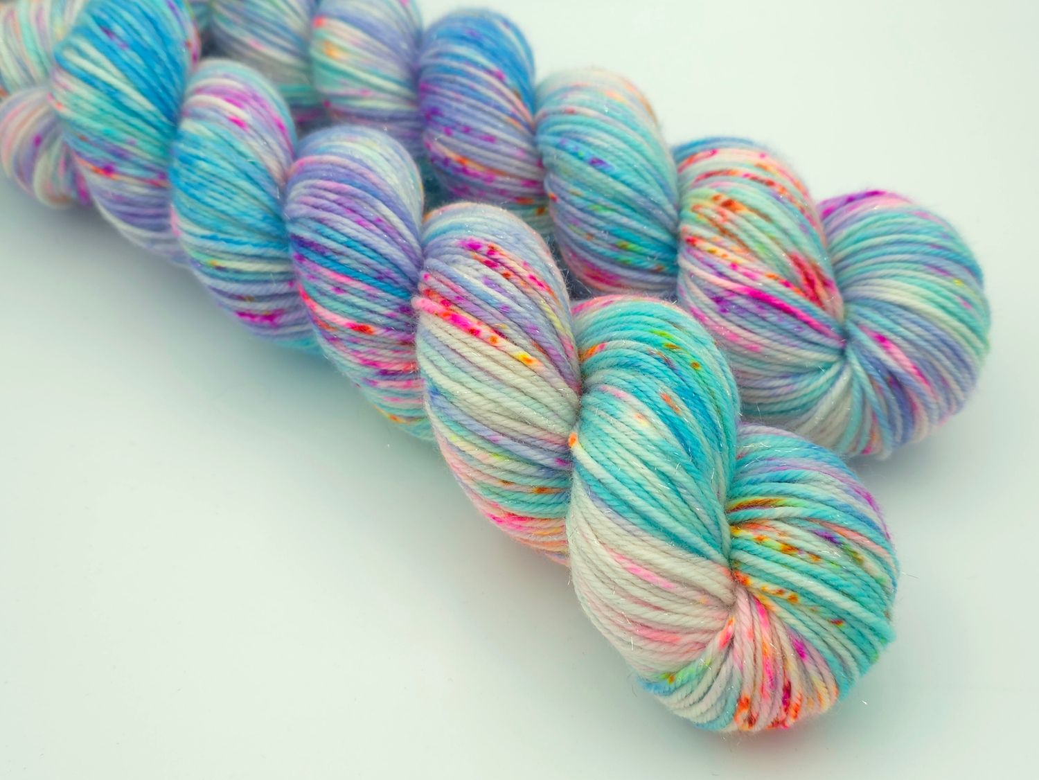 Waikiki Ladybug Glitter Sock DK (silver) 212m/100g