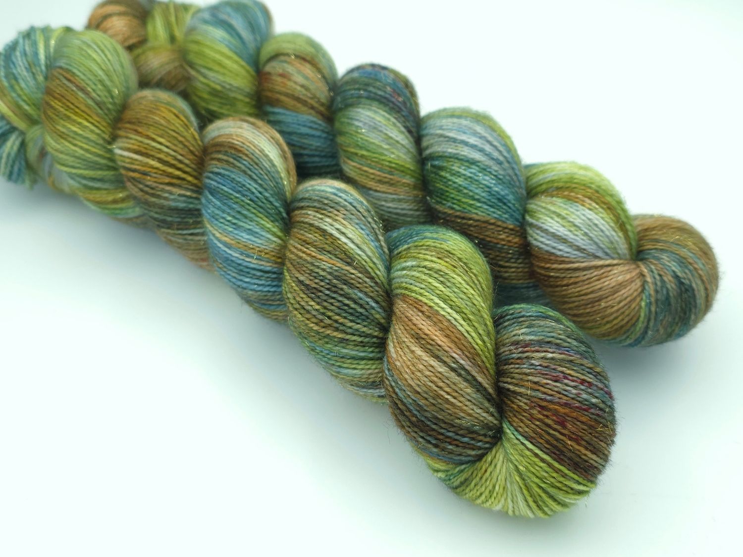 Forest Floor Glitter Sock (Gold)