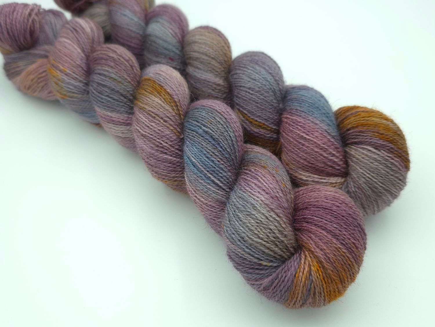 Murrey River Moonlight  Shetland/Bluefaced Leicester/Tussah Silke 50g/400m