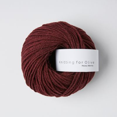 Knitting for Olive Merino - Bordeaux