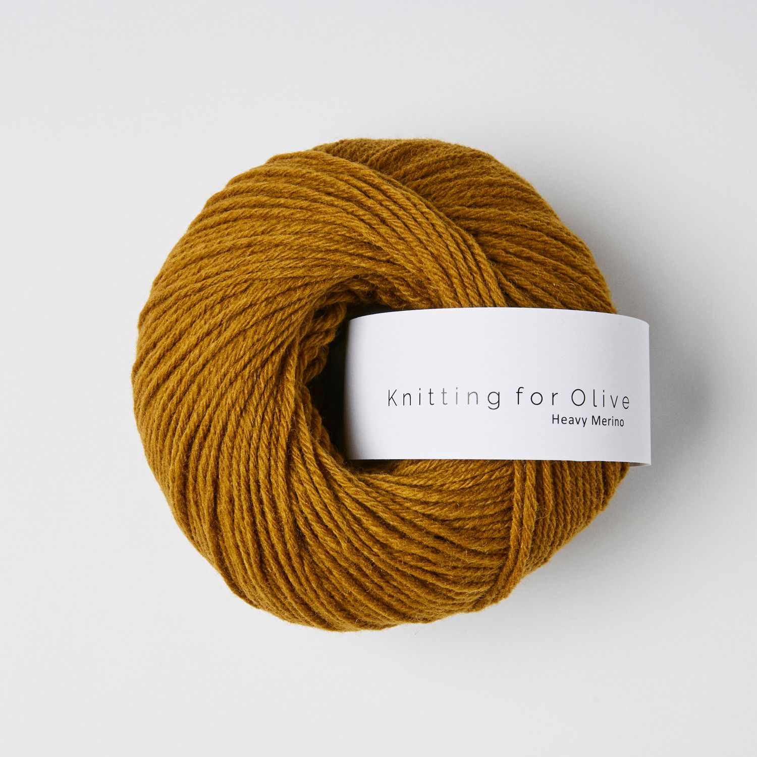 Knitting for Olive Merino - Dark Ochre