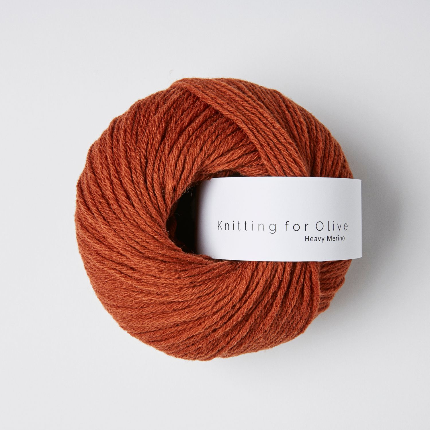 Knitting for Olive Merino - Rust