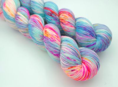 Waikiki Ladybug on Organic Merino 400m/100g