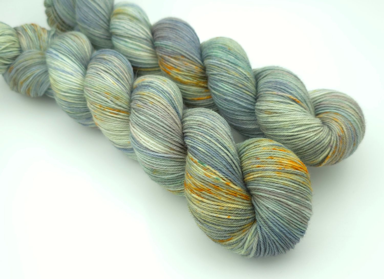Sea Haze Ladybug on Organic Merino 400m/100g