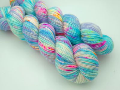 Waikiki Ladybug on Organic Merino 225m/100g