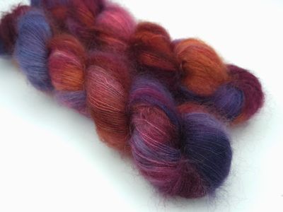 Dark Plums Mohair