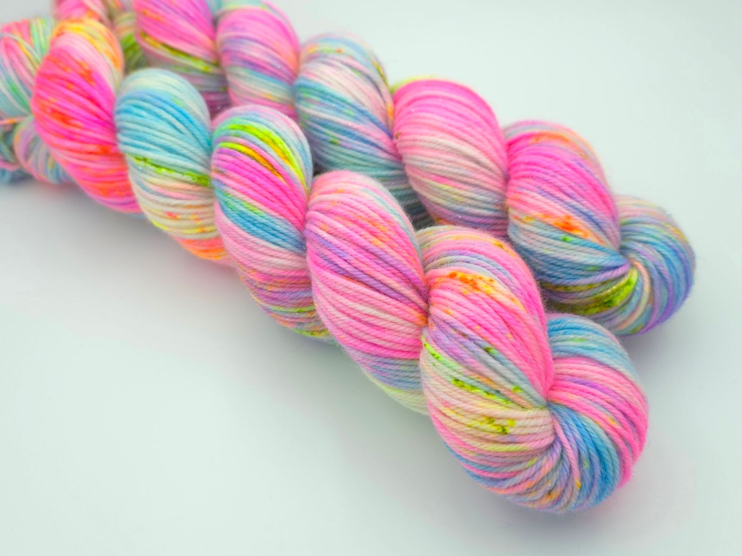 Bliss Ladybug Glitter Sock DK 212m/100g