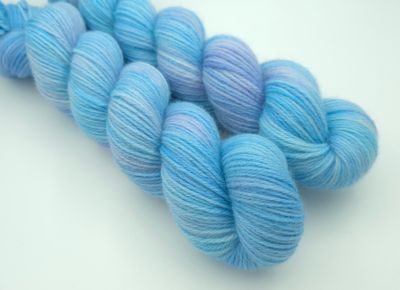 Nordic Blue Ladybug on Organic Merino 225m/100g