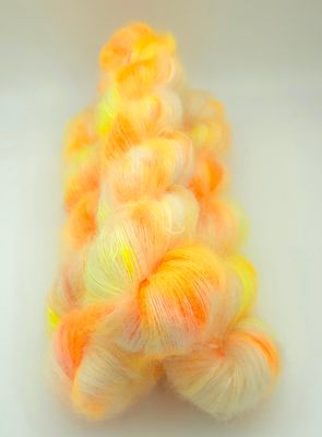 Mango Swirl Mohair