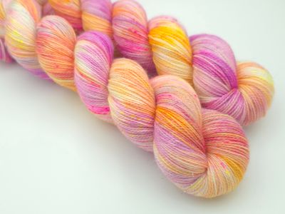 Primrose Glitter Sock (Silver)