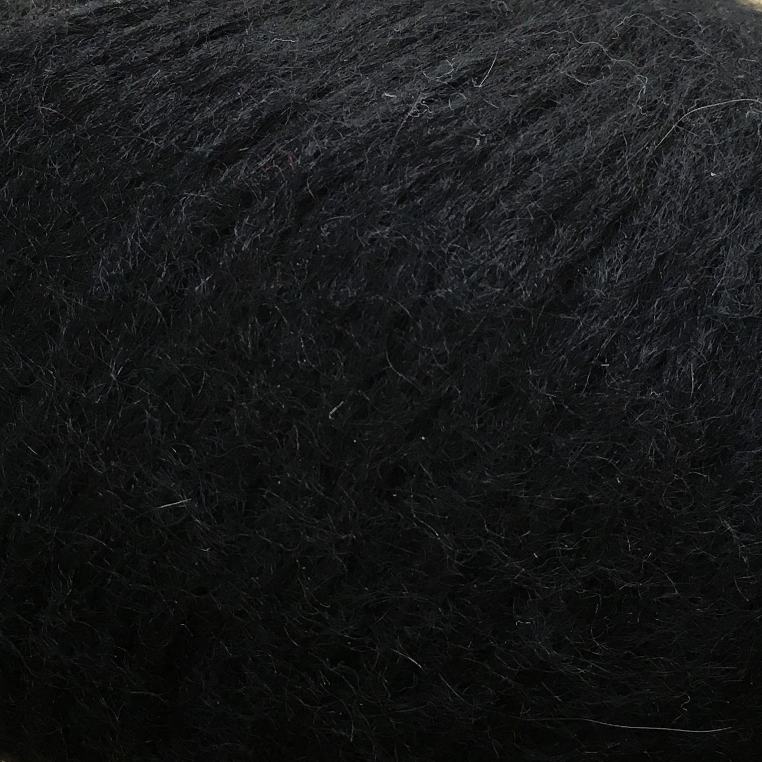 Sort Snefnug (snowflake) from Camarose 50g/110 m
