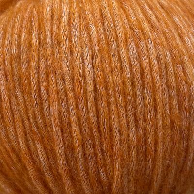 Orange Snefnug (snowflake) from Camarose 50g/110 m