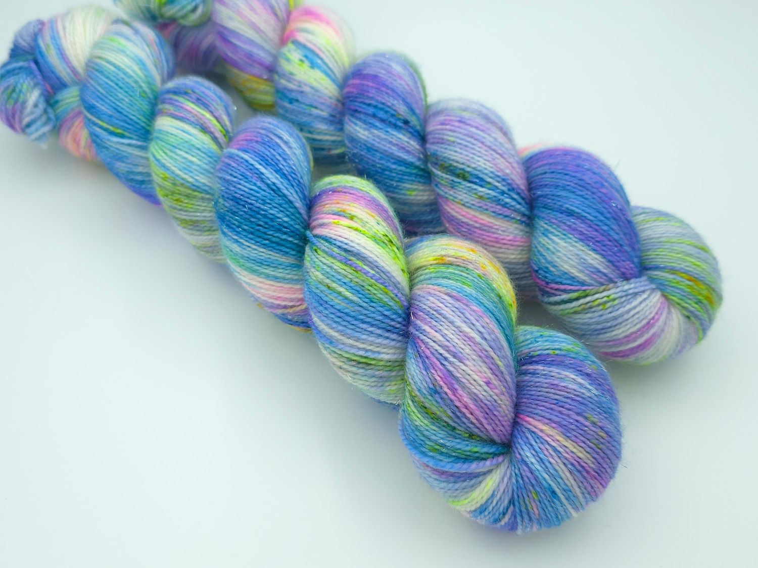 Forget me Not Glitter Sock (Silver)