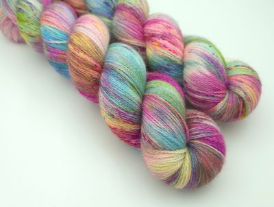 Bejeweled BFL/Silk/Lace 800m/100g