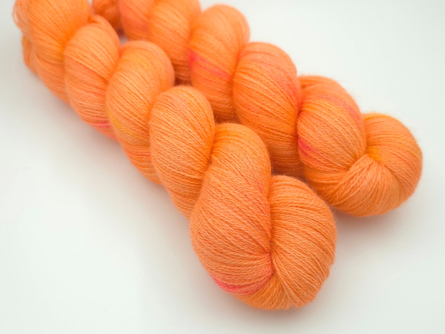 Cantaloupe Potluck BFL/Silke Lace