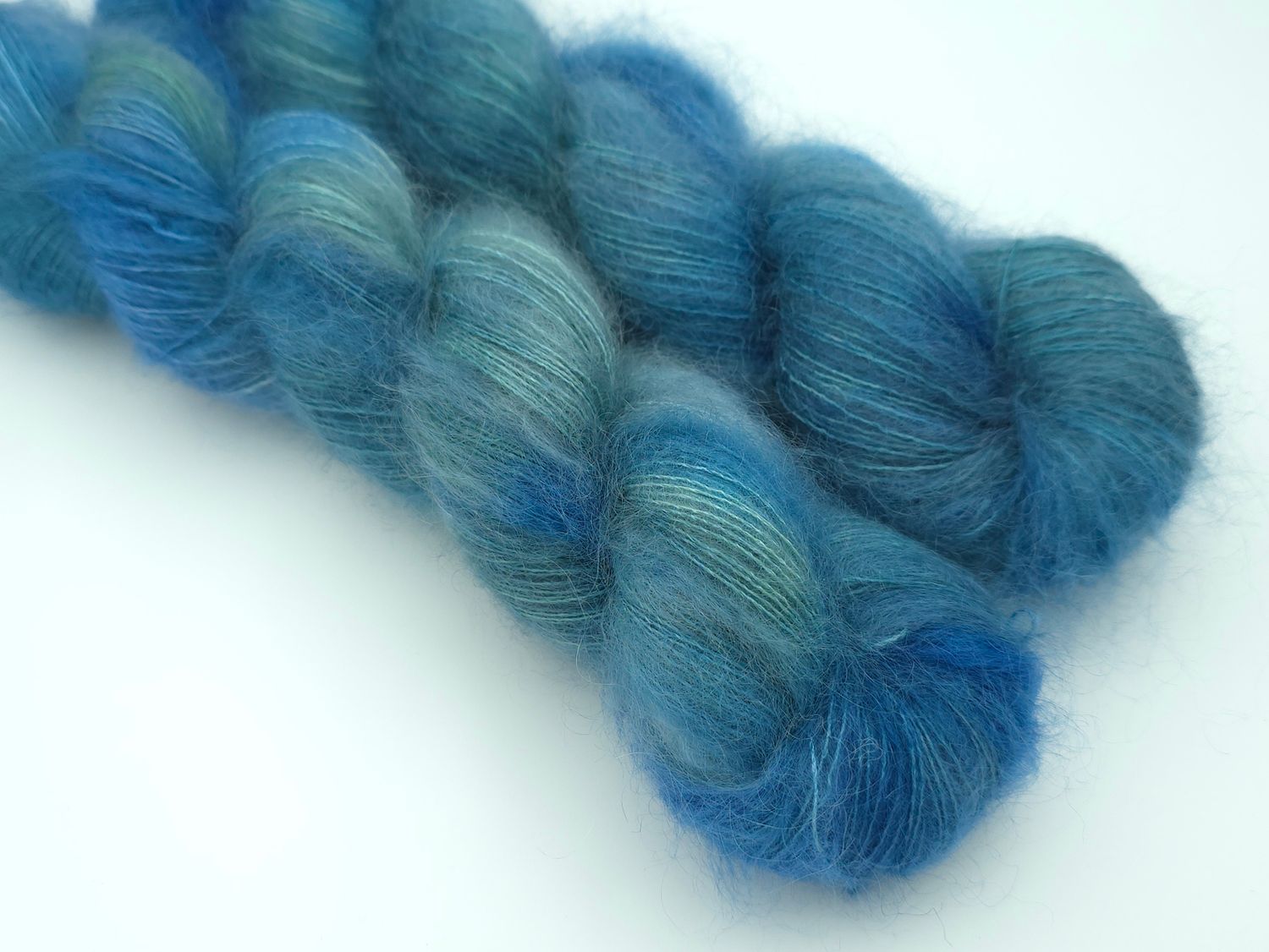 Teal Potluck Mohair