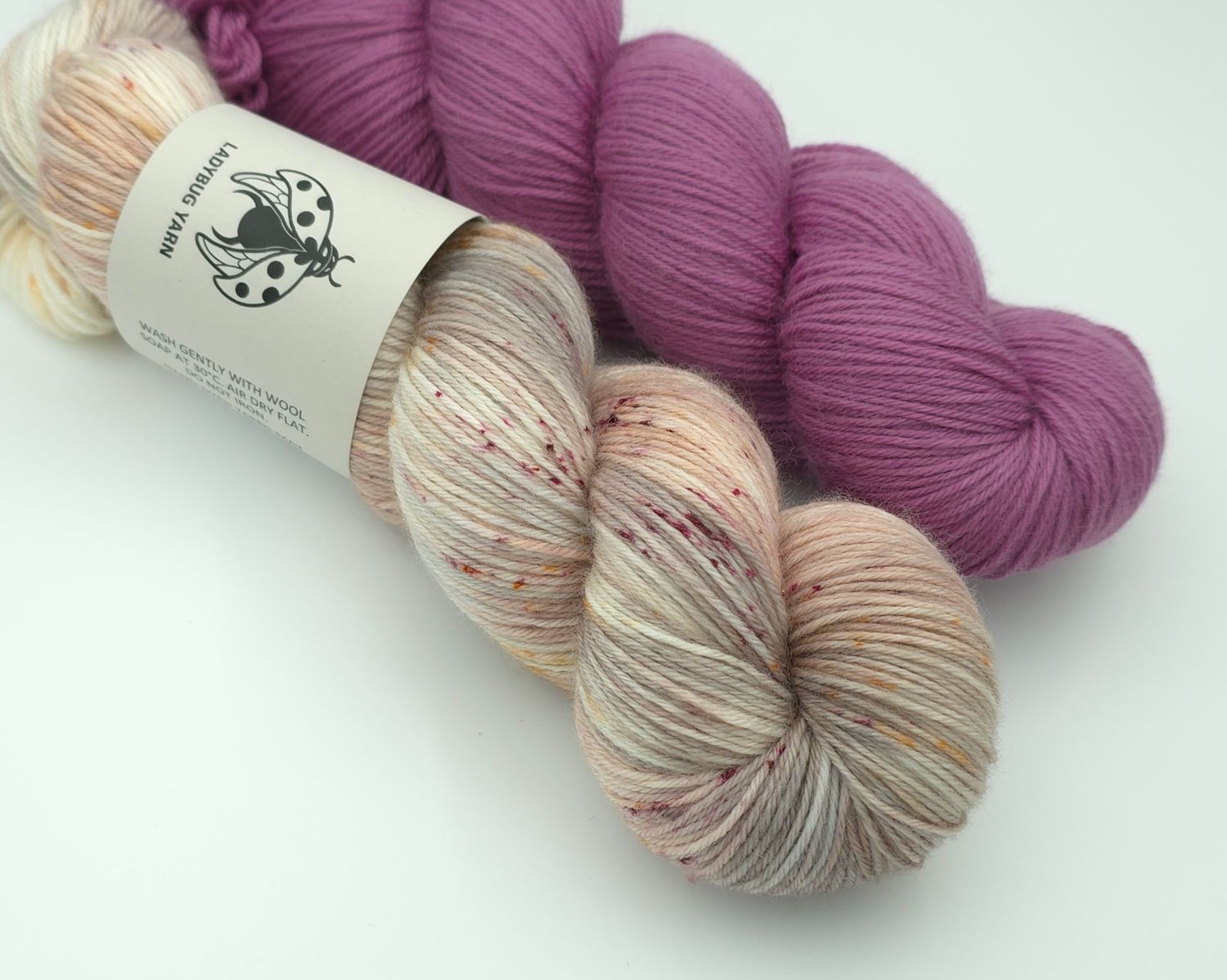 Powder Pile/5758 Ladybug meets Cascade Heritage