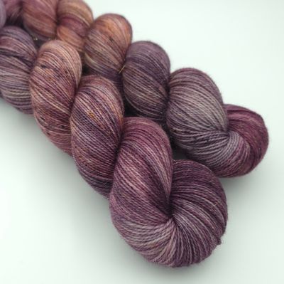 Burnt Figs Glitter Sock (Gold)