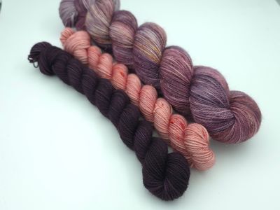 Burnt Figs Glitter Sock Set (Gold)  100 g + 20 g +20 g