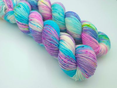 Potluck Glitter Sock (Silver)