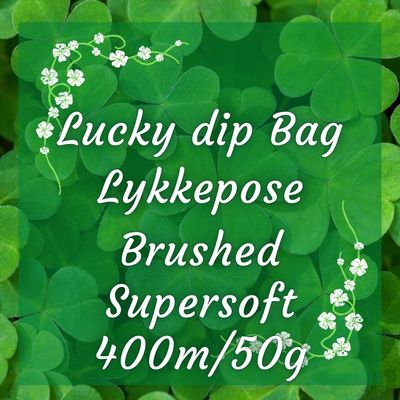 Lucky Bag – Surprise Yarn Inside! Brushed Super Soft 50g/400 m (2 skeins)
