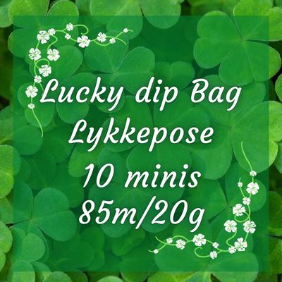 Surprise Yarn Inside! Lucky Bag - 10 mini skeins – Superwash Merino/Nylon Sock Yarn Surprise Yarn Inside! Lucky Bag - 10 mini skeins – Superwash Merino/Nylon Sock Yarn