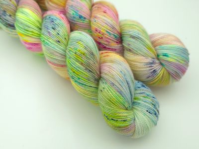 Mixed Macaroons Glitter Sock (Silver) Mixed Macaroons Glitter Sock (Silver)