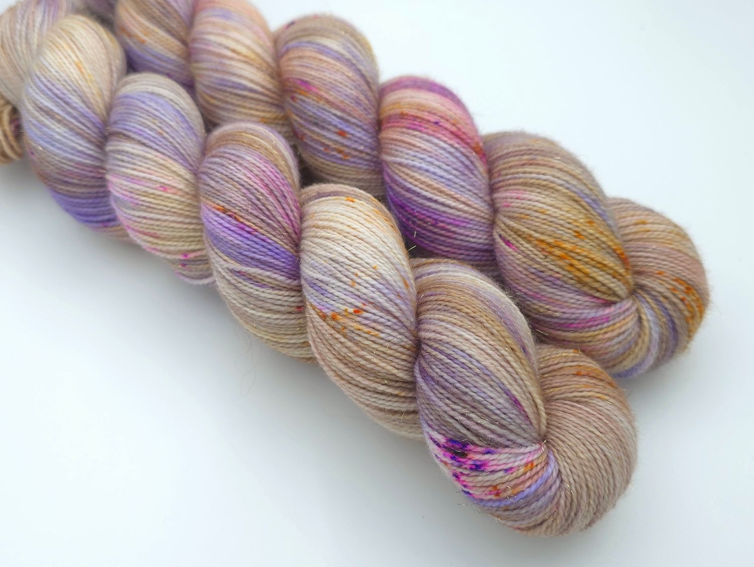 Dessert Orchid Glitter Sock (Gold)