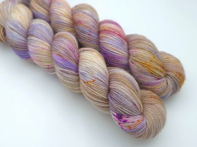 Dessert Orchid Glitter Sock (Gold)