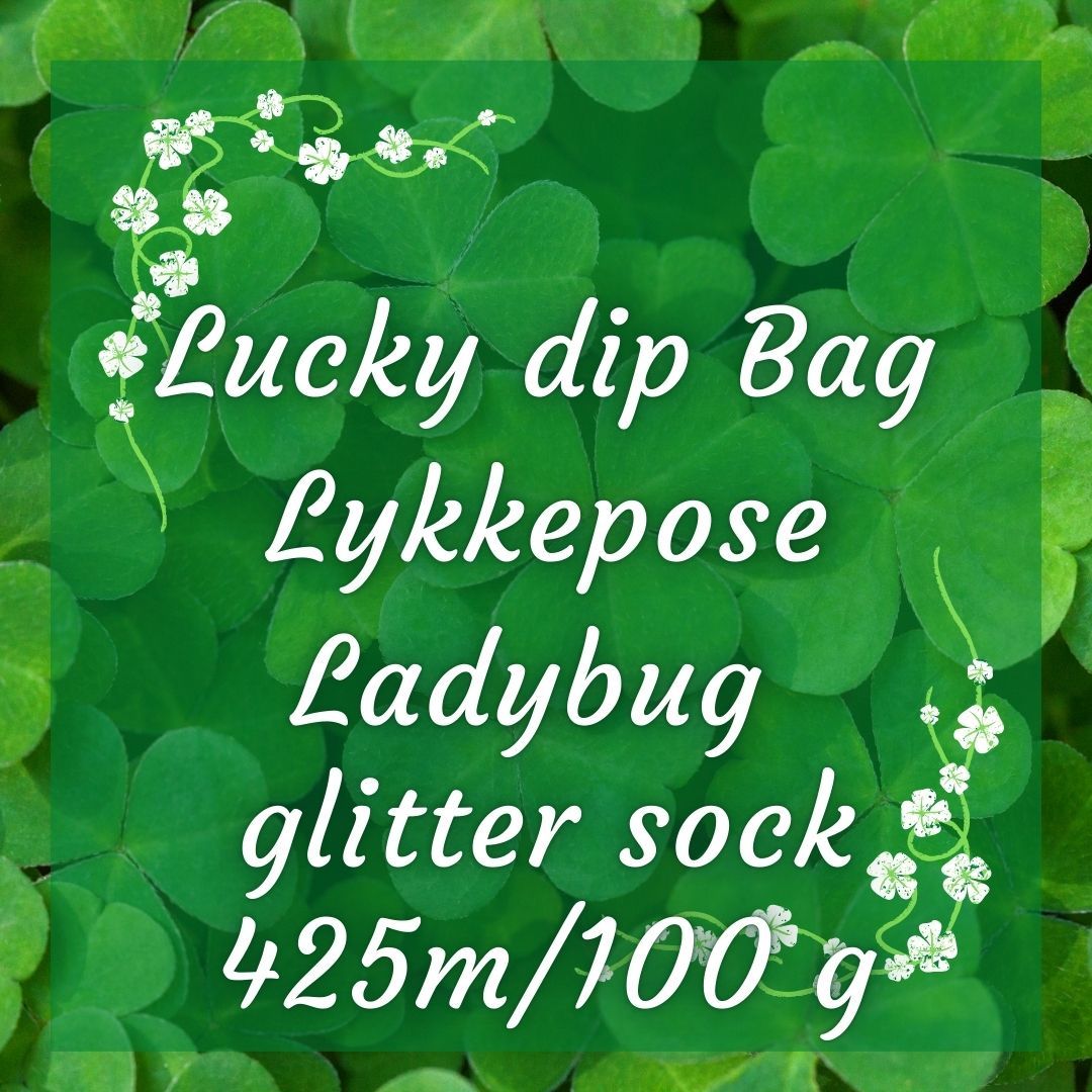 Lucky Bag – Surprise Yarn Inside! Glitter Sock Yarn