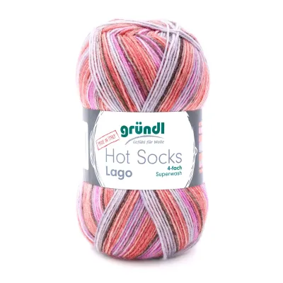 Gründl Hot Socks Lago - color no. 8 - 100 g