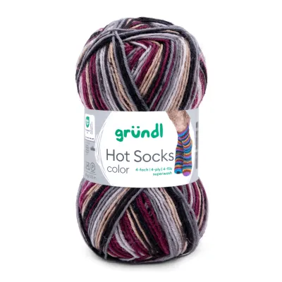 Gründl Hot Socks Color #408 (50g/210m)