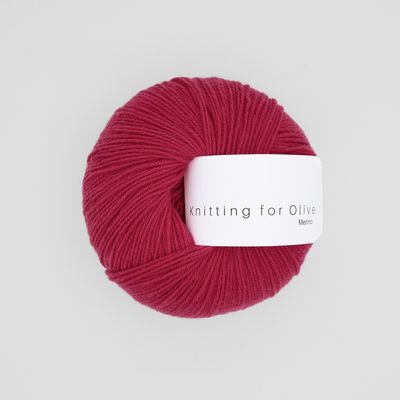 Knitting for Olive Merino - Raspberry Red