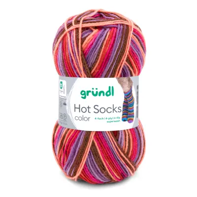 Gründl Hot Socks Color #401 (50g/210m) Gründl Hot Socks Color #401 (50g/210m)