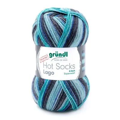 Gründl Hot Socks Lago - color no. 4 - 100 g