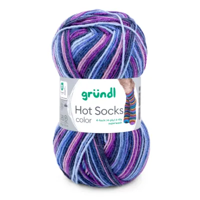 Gründl Hot Socks Color #406 (50g/210m) Gründl Hot Socks Color #406 (50g/210m)