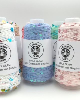 Daily Glam Cotton with Sequins – 50 g / 150 m