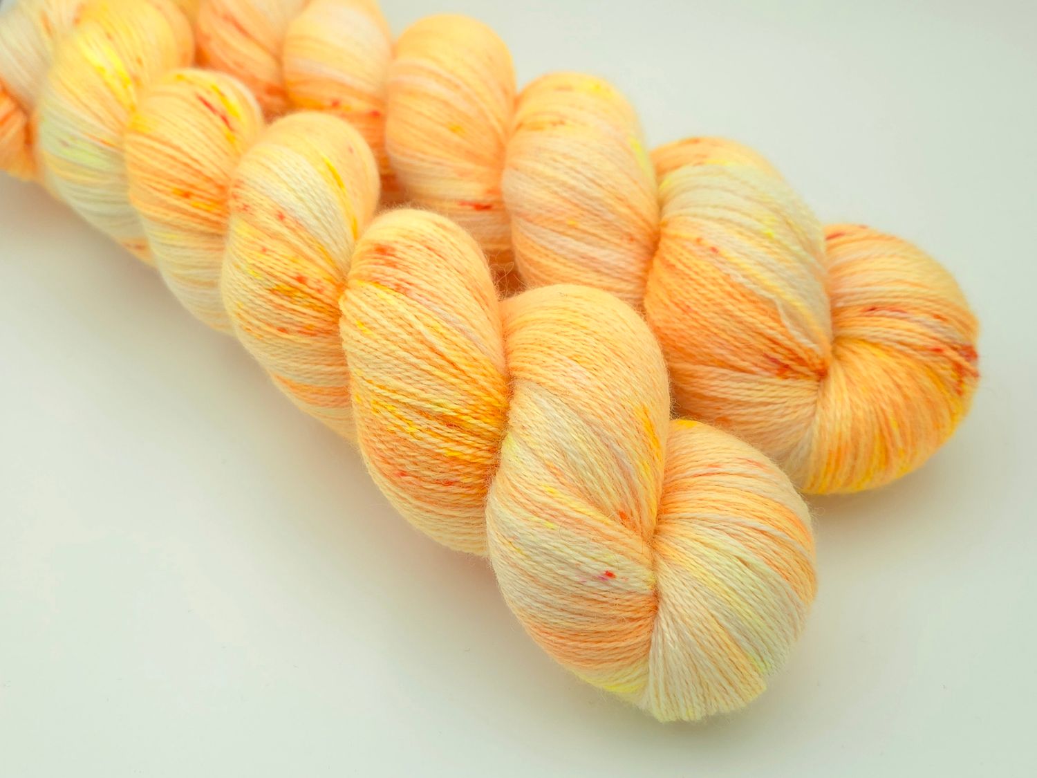 Mango Swirl BFL/Silke Lace
