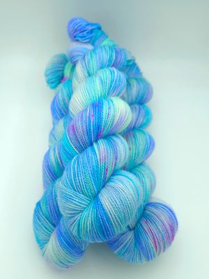 Sisu Glitter Sock (Silver)