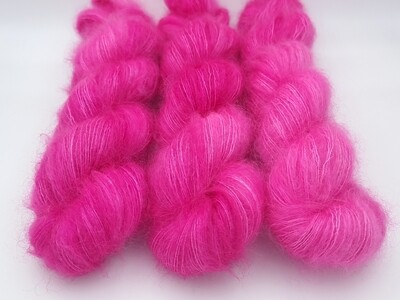 Hot Pink Mohair