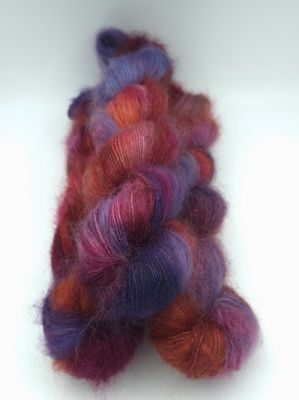 Dark Plums Mohair