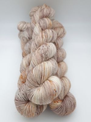 Powder Pile Glitter Sock (Gold)