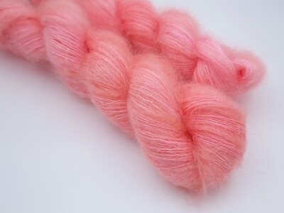 Coral Pink Mohair