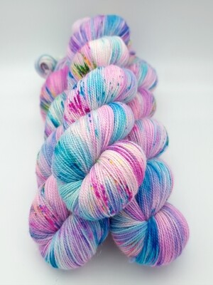 Cronulla Glitter Sock (silver)
