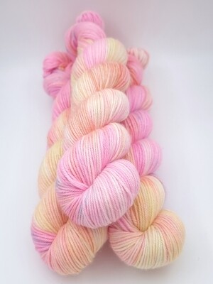 Evening Glow Ladybug Glitter Sock DK 212m/100g